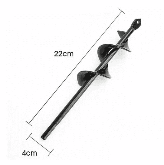 Sraigtinis spiralinis grąžtas