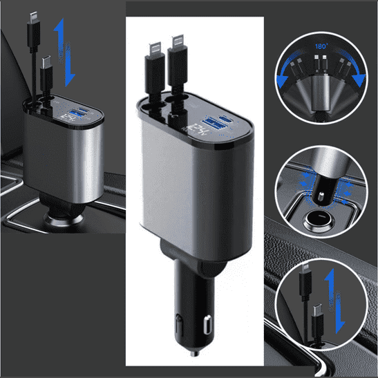 Daugiafunkcinis įkroviklis