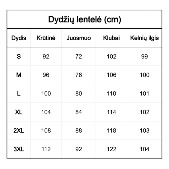 Laisvo stiliaus - Dviejų dalių kostiumėlis
