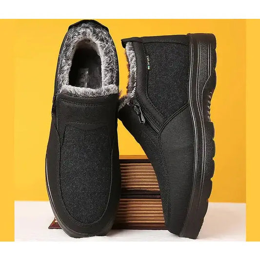 Vyriški žieminiai batai su kailiuku