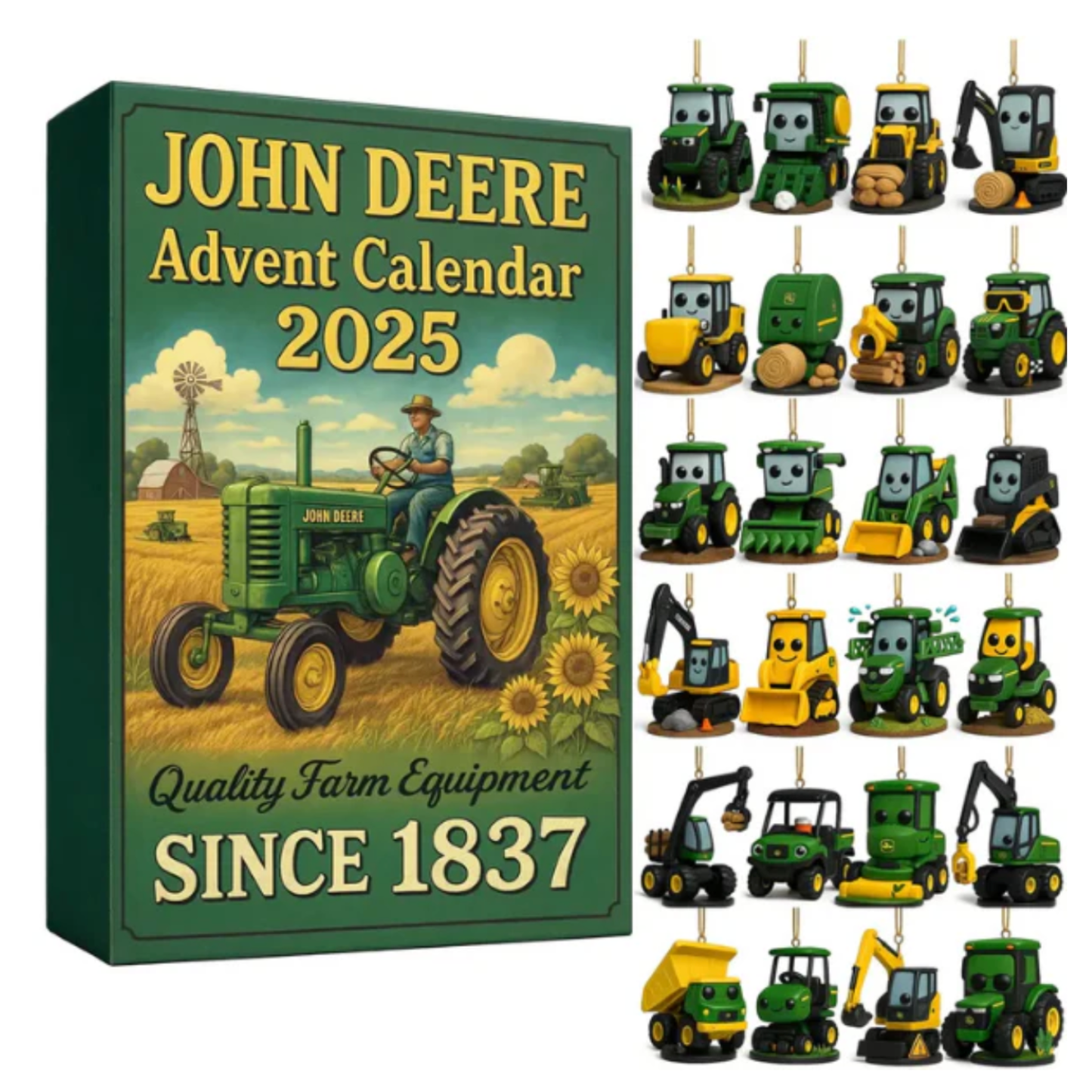 Statybos ir darbo mašinų Advento Kalendorius