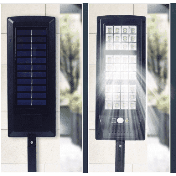 LED lauko šviestuvas su saulės baterija