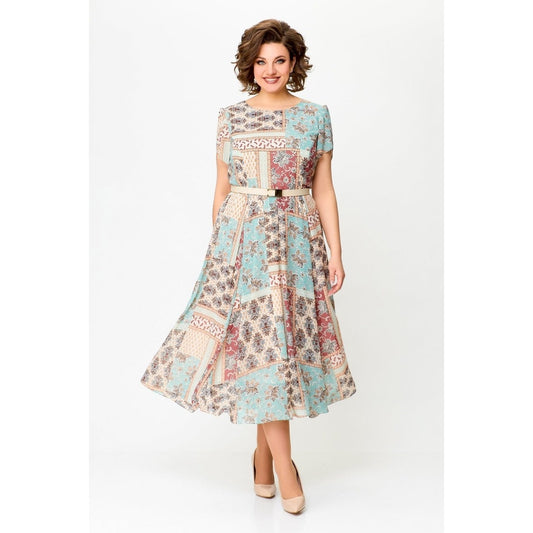 Turkio marga suknelė (S-5XL)