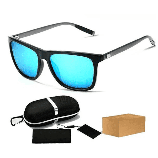 Vyriški akiniai su poliarizaciniais lęšiais