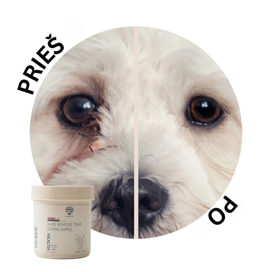 Akių valymo servetėlės augintiniams, 100 vnt.