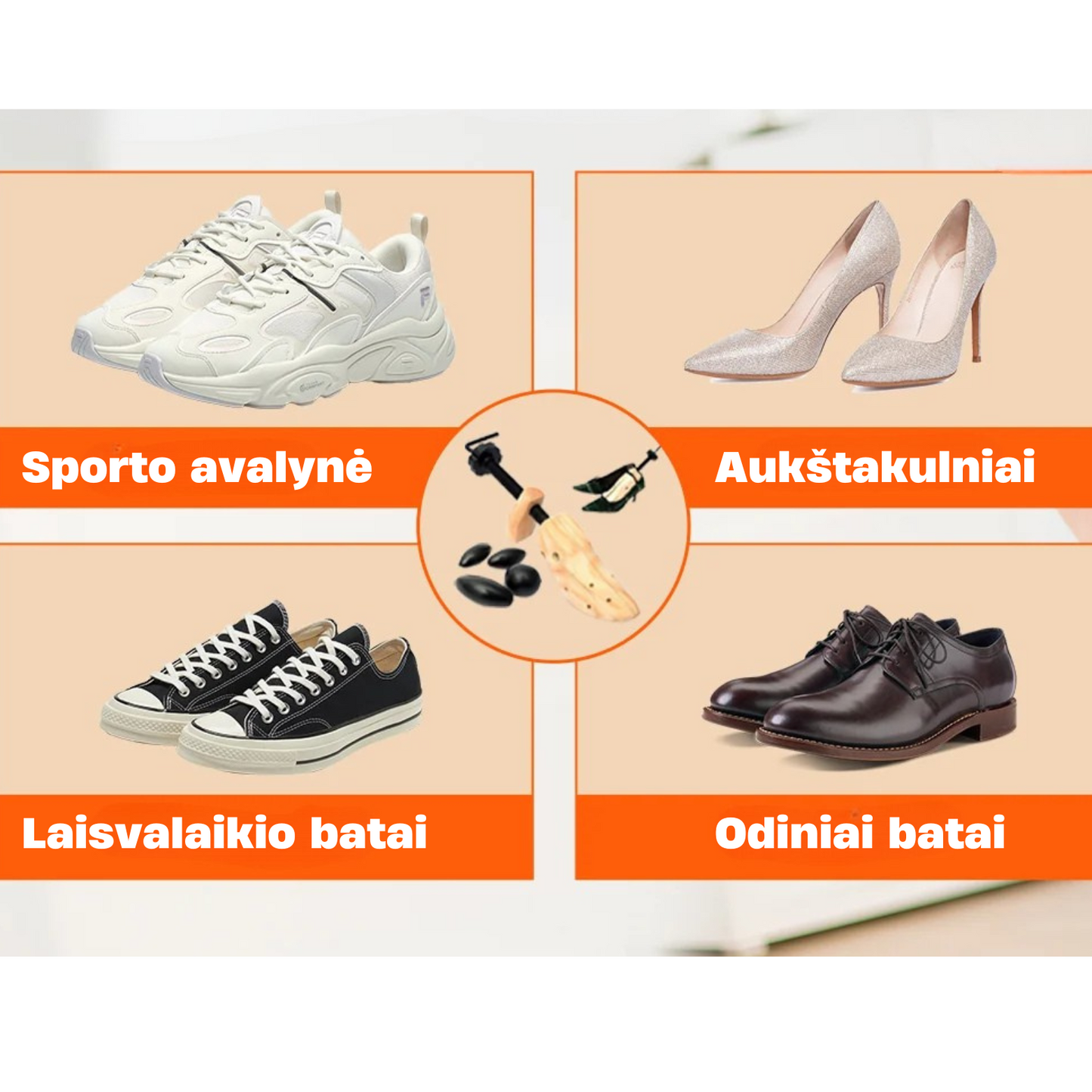 Įvairių batų platintojas