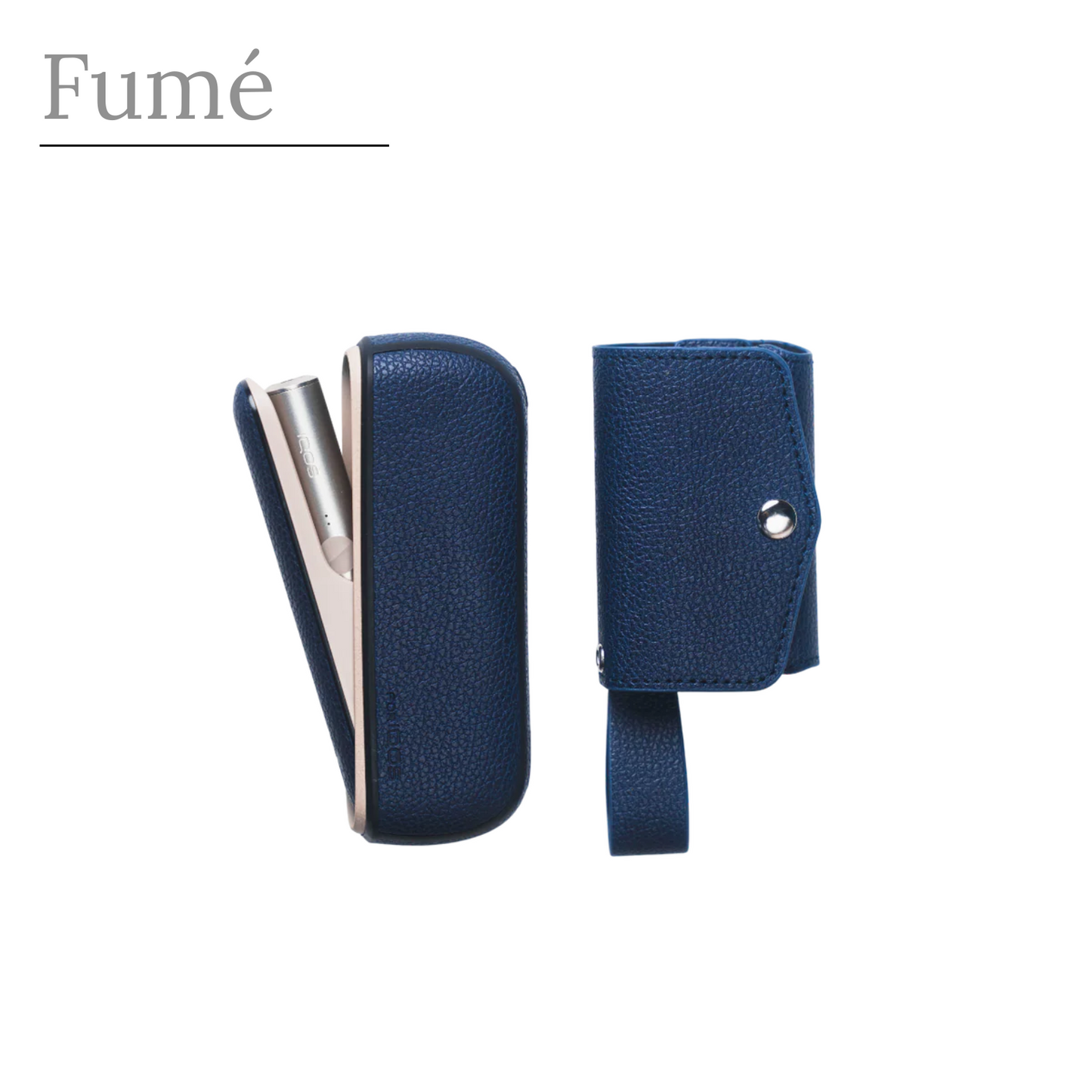 Fumé™ | Prabangus odinis IQOS dėklas su papildoma kišene