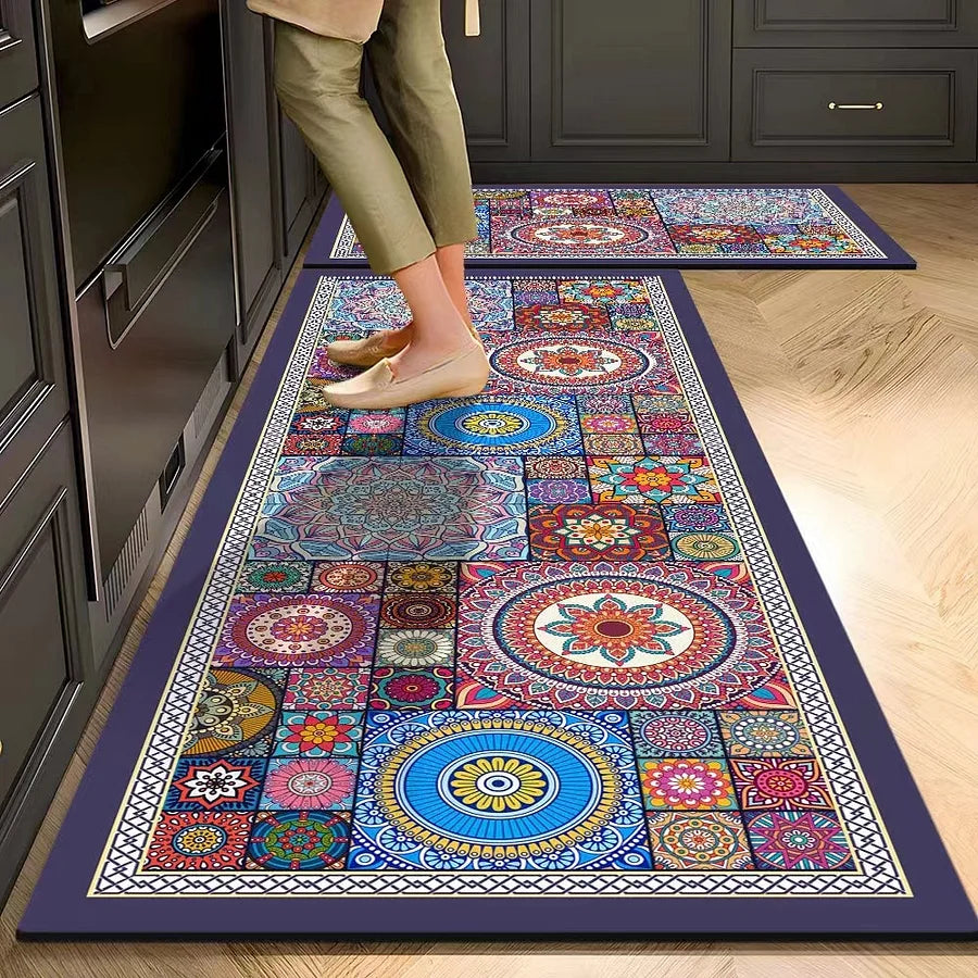 Maroco™ | Išskirtinių mozaikos raštų kilimėlių rinkinys (2 vnt)