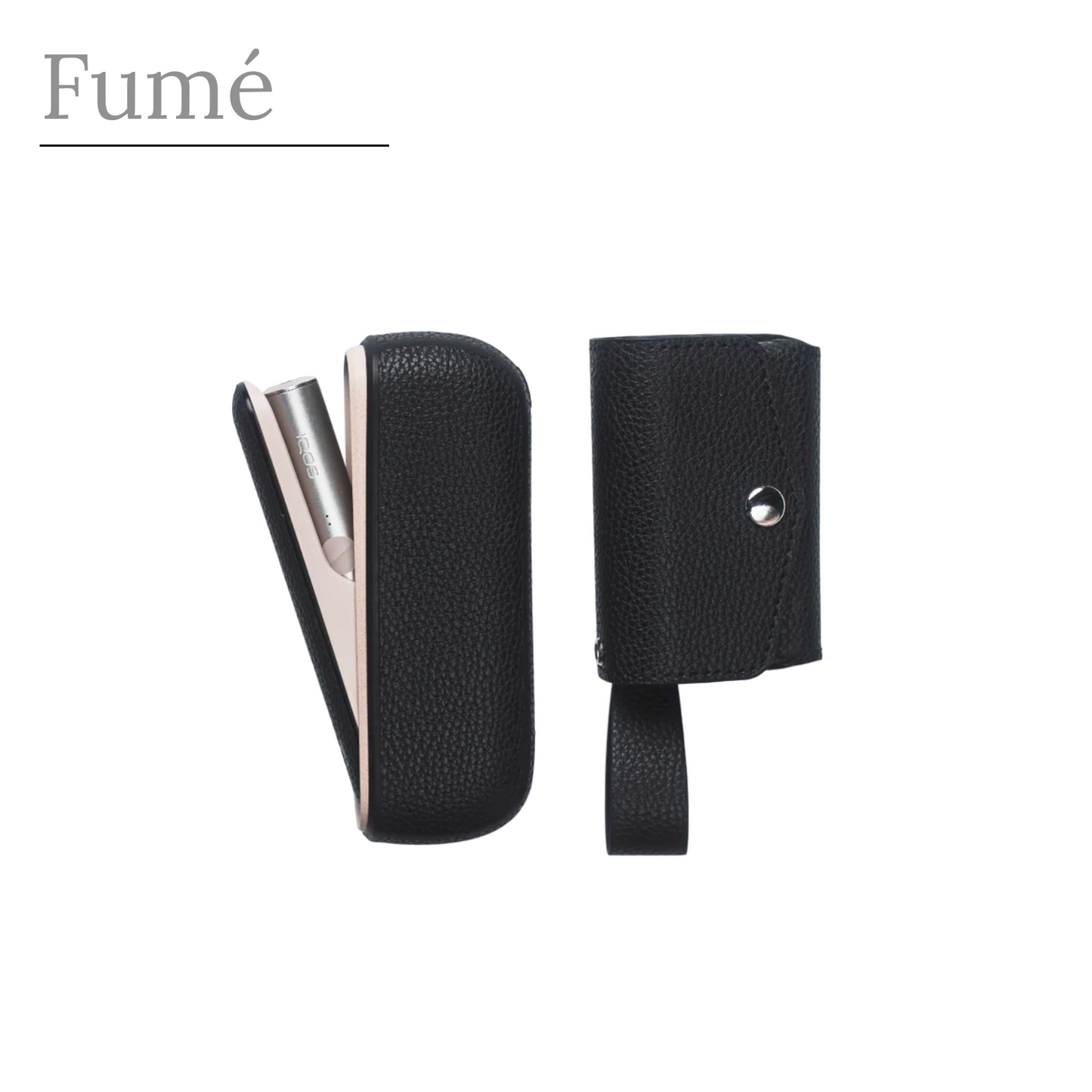 Fumé™ | Prabangus odinis IQOS dėklas su papildoma kišene