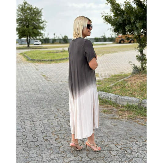 Moteriška ombre stiliaus suknelė