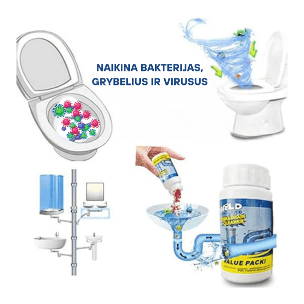 Magiškas vamzdžių valiklis