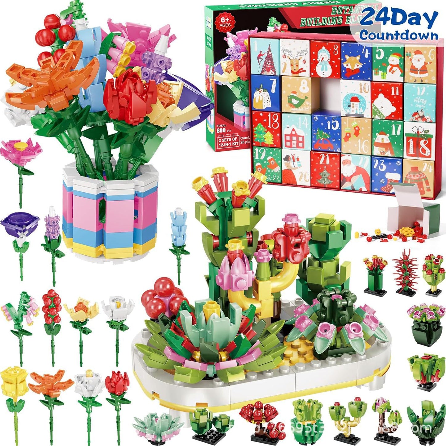 Flower™ | Lego Gėlių Advento Kalendorius