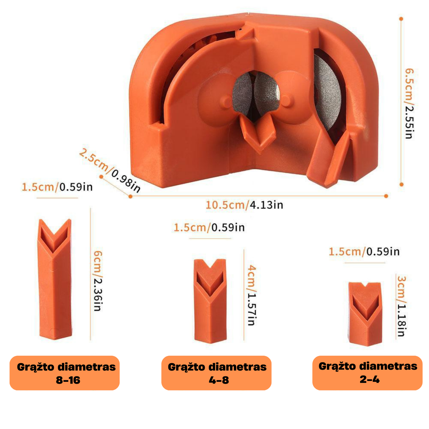 DrillPro™ | Profesionalus grąžtų galąstuvas - rinkinys