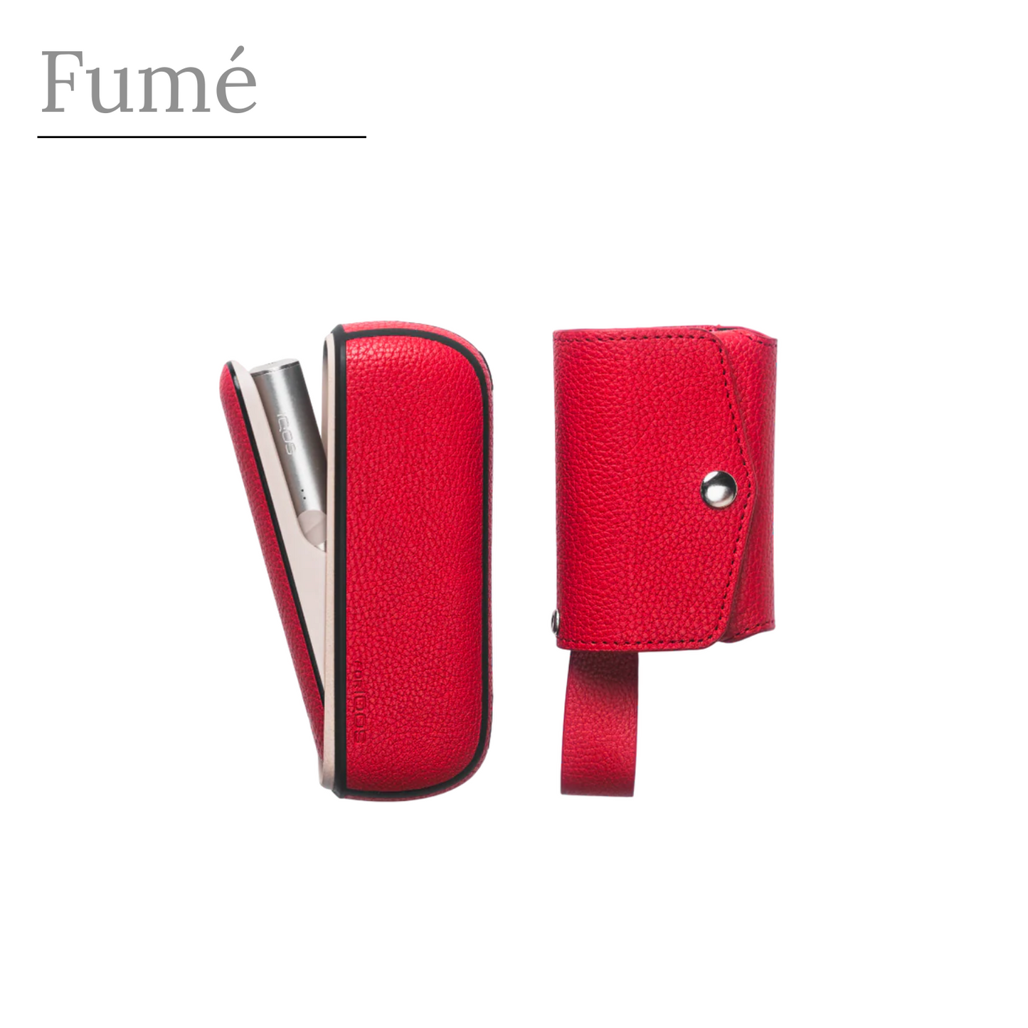 Fumé™ | Prabangus odinis IQOS dėklas su papildoma kišene