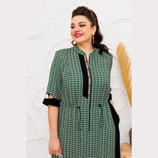 Velluto™ | Moteriška laisva suknelė su kišenėmis