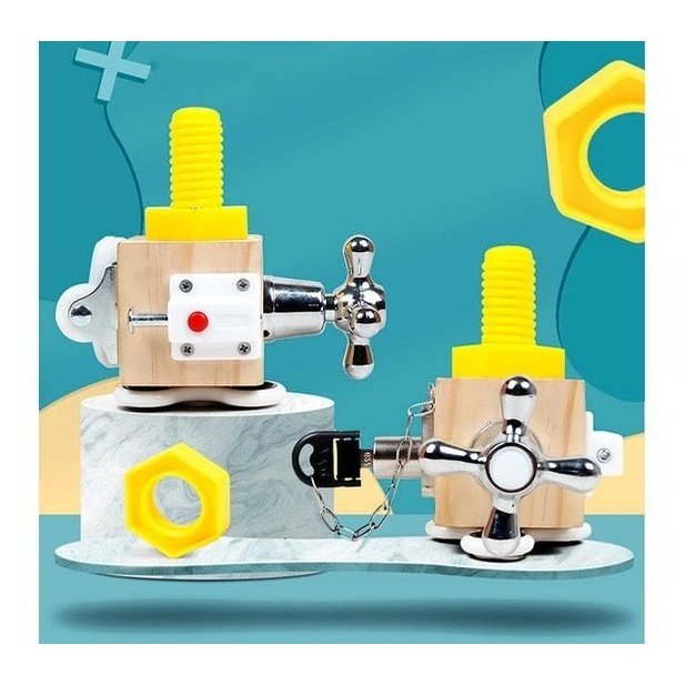 Mokomasis vaikų žaislas Kubas 7-in-1