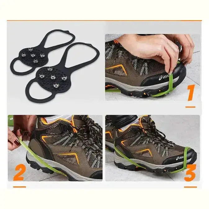 Batų apkaustai nuo slydimo su dėklu (Pora)