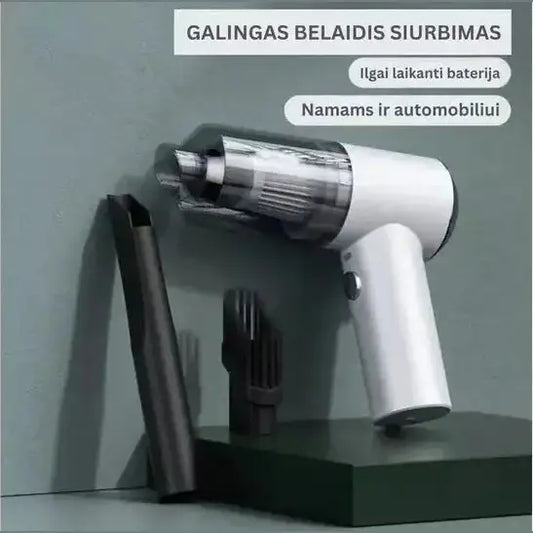 Belaidis rankinis dulkių siurblys