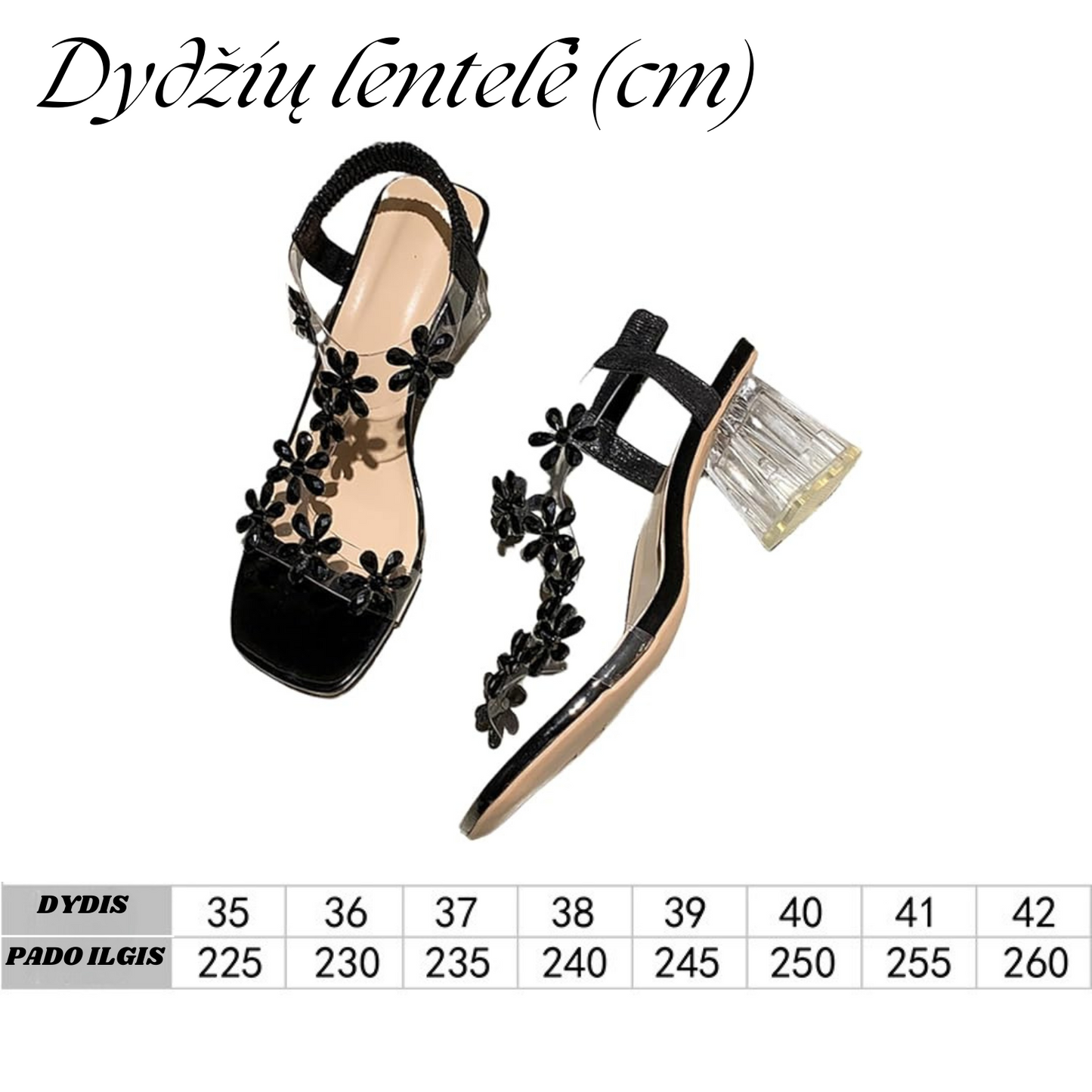 Clarks™ | Prabangūs Moteriški gėlių puošti bateliai