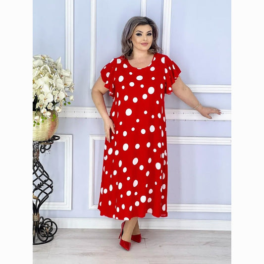 Žaisminga vėsinanti suknelė