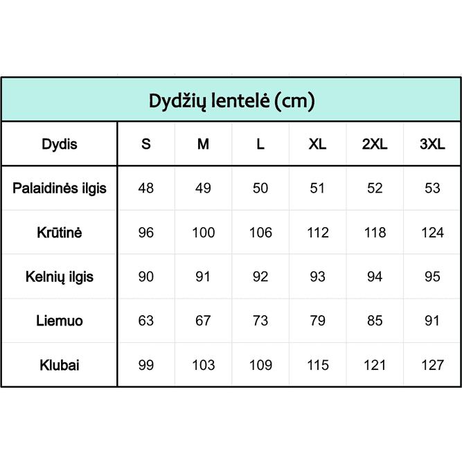 Kvėpuojantis dviejų dalių kostiumėlis