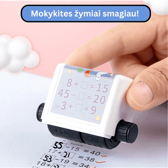 Efektyvi mokymosi priemonė su rašalu