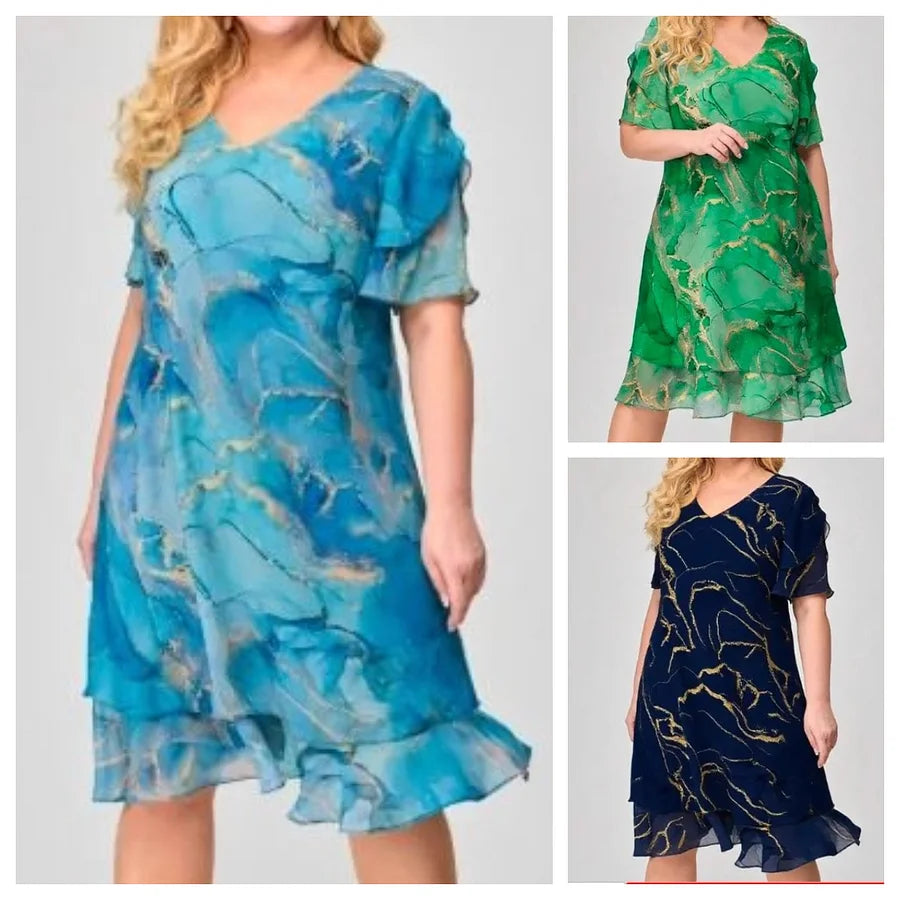 Marble™ | V formos suknelė