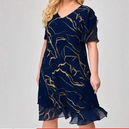 Marble™ | V formos suknelė