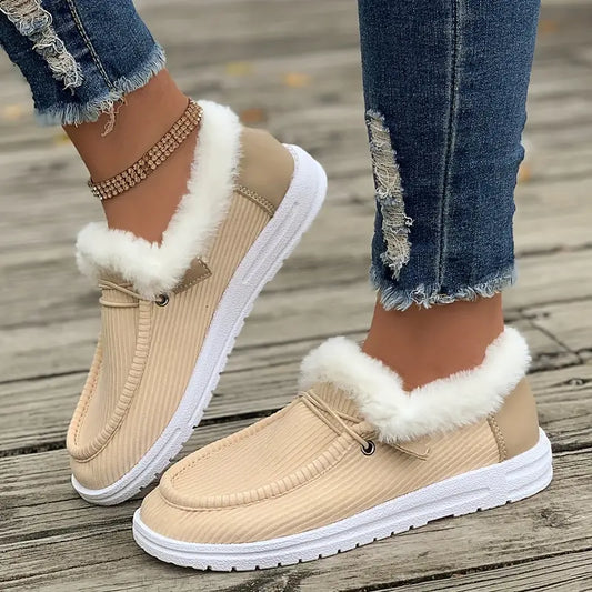 "Autumn Style"- Stilingi bateliai su kailiuku