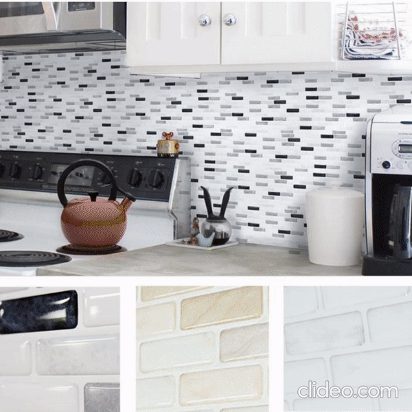 ModernHouse™ | Išskirtinio dizaino 3D savilipiai tapetai (10vienetų rinkinys)