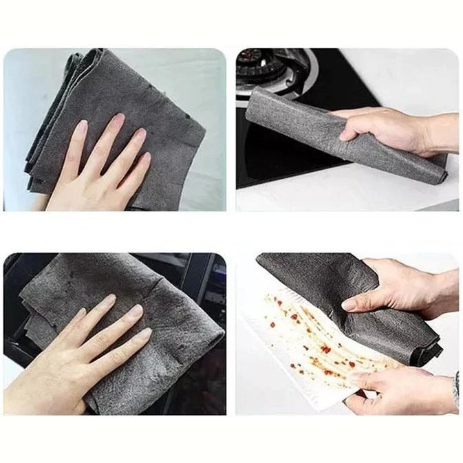 Magiškos valymo šluostės - daugkartinio naudojimo