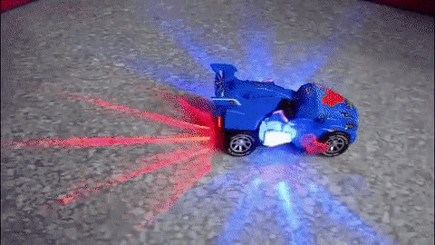 Populiariausias LED Dinozauro automobilis (2 viename)