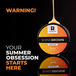 AUKŠČIAUSIOS KOKYBĖS ĮDEGĮ SKATINANTIS KREMAS "SHINE BROWN"