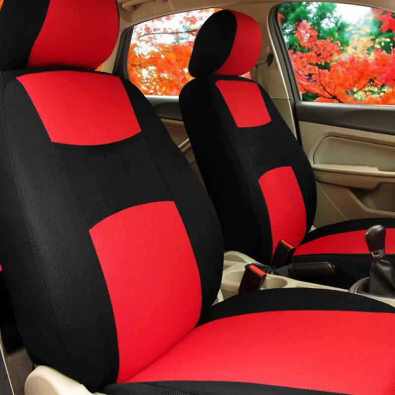 Automobilio sėdynių užtiesalų vaizdas iš arti