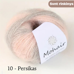Moherio mezgimo siūlų rinkinys
