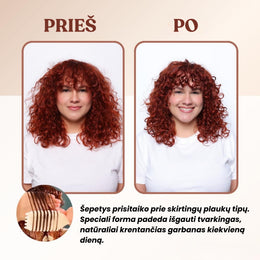 BounceWave™ | Plaukų šepetys garbanų formavimui