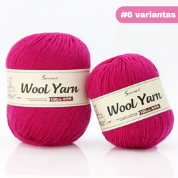 "Premium Wool" - Natūralios vilnos siūlų rinkinys