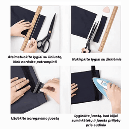 Kelnių koregavimo juosta