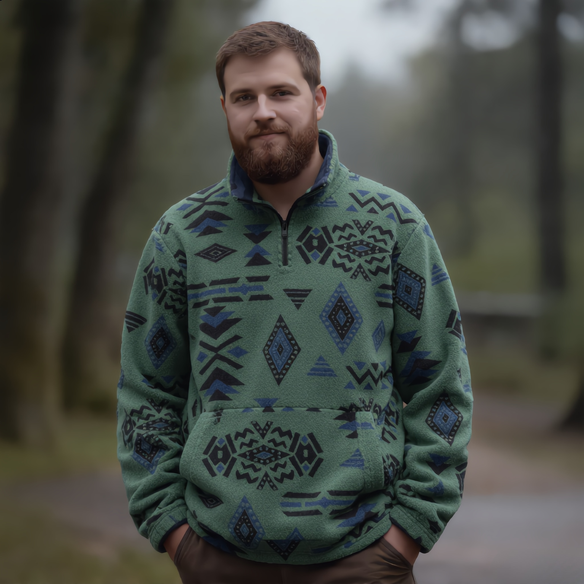 Nordic™ | Vyriškas šiltas laisvalaikio megztinis