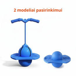 Šokinėjimo kamuolys pusiausvyrai ir koordinacijai lavinti