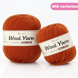 "Premium Wool" - Natūralios vilnos siūlų rinkinys