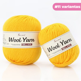 "Premium Wool" - Natūralios vilnos siūlų rinkinys