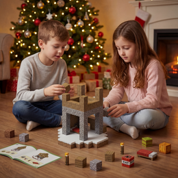 Minecraft magnetinių blokų rinkinys
