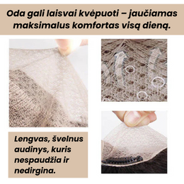 Natūralių plaukų perukas