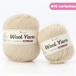 "Premium Wool" - Natūralios vilnos siūlų rinkinys