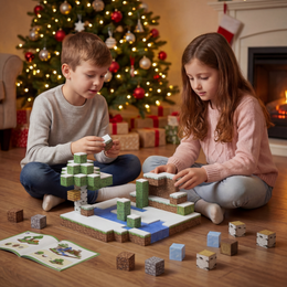 Minecraft magnetinių blokų rinkinys