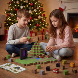 Minecraft magnetinių blokų rinkinys