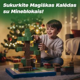 Minecraft magnetinių blokų rinkinys