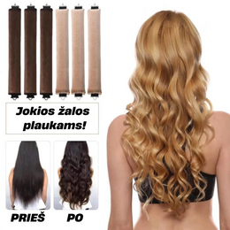 Heatless Curl™ | Plaukų garbanojimo rinkinys + dovana