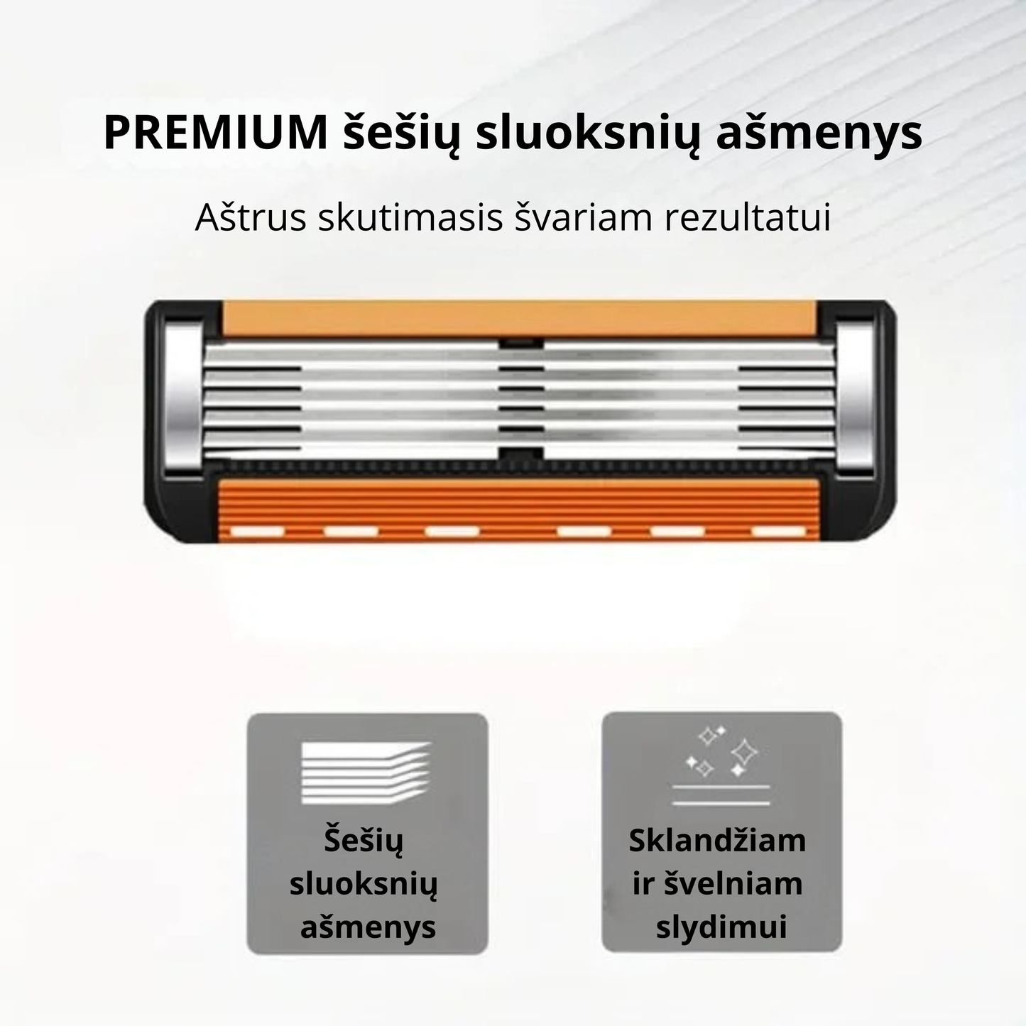 Profesionalus vyrų skutimosi rinkinys